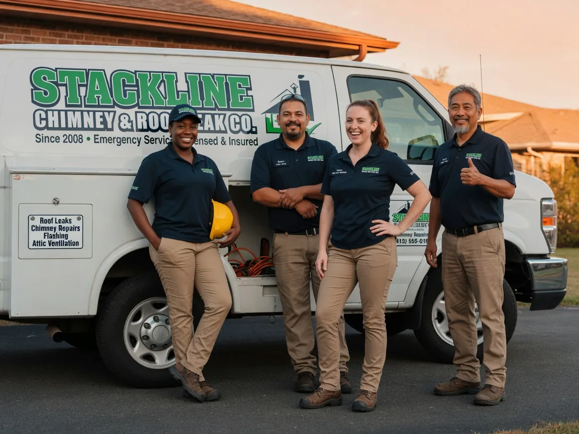 Chimney flashing repair company in Wana, WV